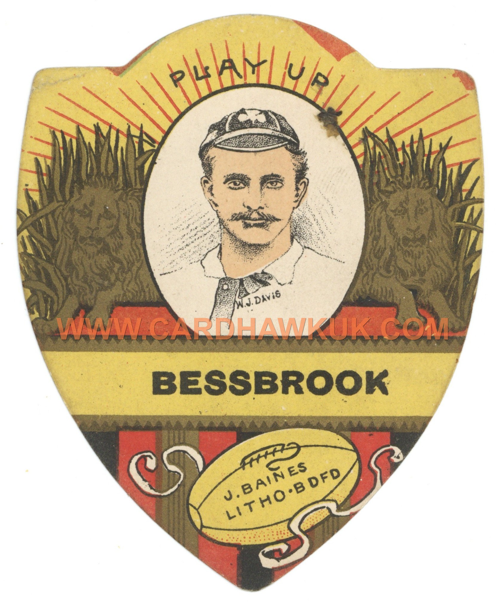 J. Baines - 'Rugby Shields' (c1891-4) - W.J. Davis - Bessbrook J. Baines - 'Rugby Shields' (c1891-4) - W.J. Davis - Bessbrook