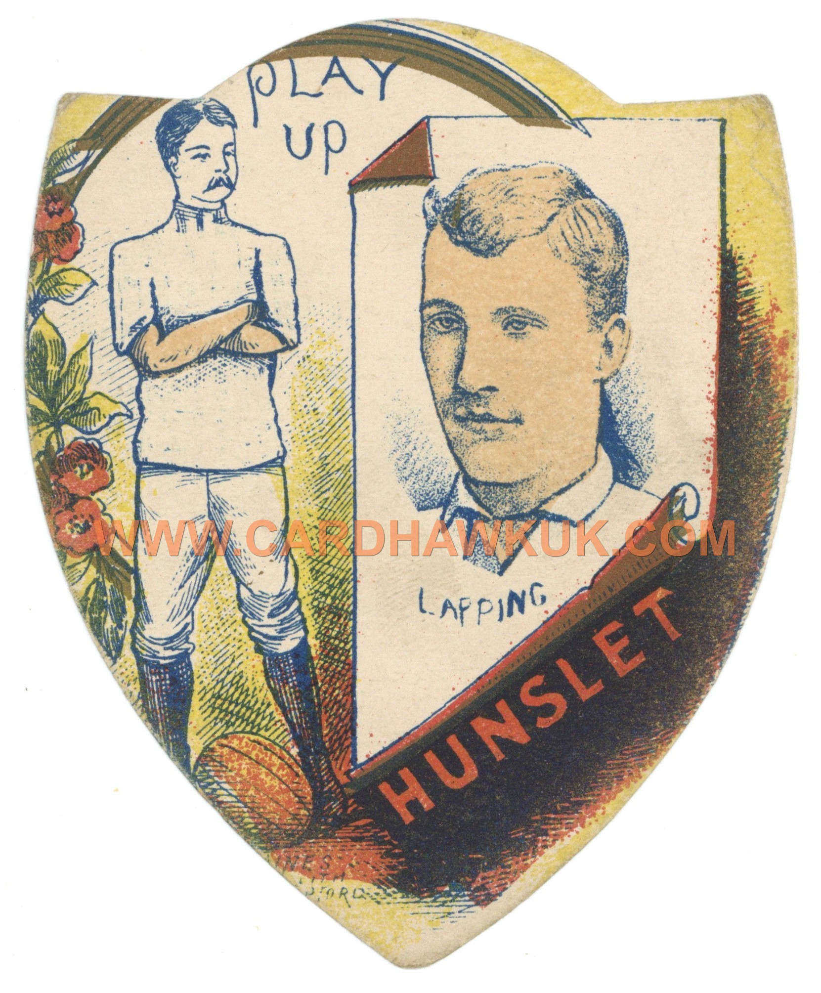 J. Baines - 'Rugby Shields' (c1891-4) - Lapping - Hunslet J. Baines - 'Rugby Shields' (c1891-4) - Lapping - Hunslet