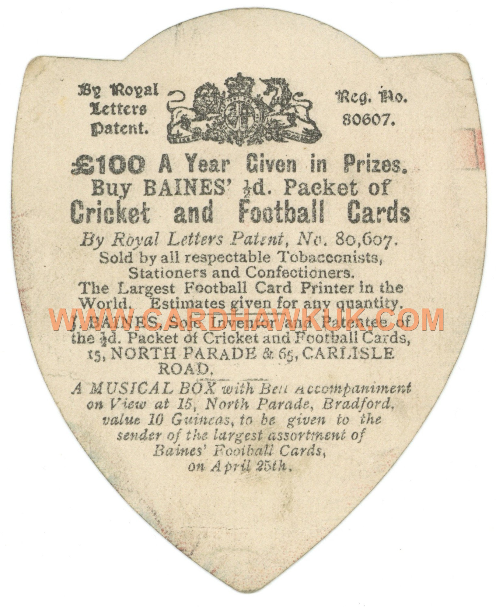 J. Baines - 'Rugby Shields' (1890s) - Play Up Bonnie Scotland J. Baines - 'Rugby Shields' (1890s) - Play Up Bonnie Scotland