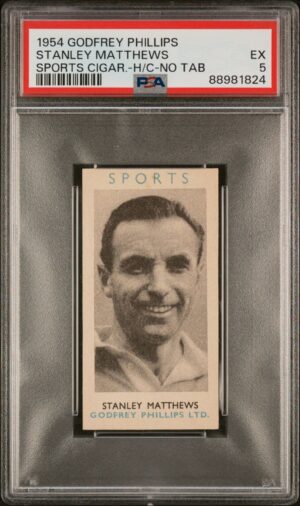 Phillips (Godfrey) - 'All Sports S4 (Cut)' (1954) - Stanley Matthews **PSA5** Phillips (Godfrey) - 'All Sports S4 (Cut)' (1954) - Stanley Matthews **PSA5**