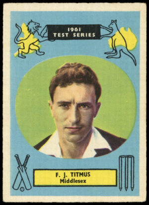 A&BC - 'Cricketers 1961 (90 x 64)' (1961) - #12 - Fred Titmus (Middlesex)