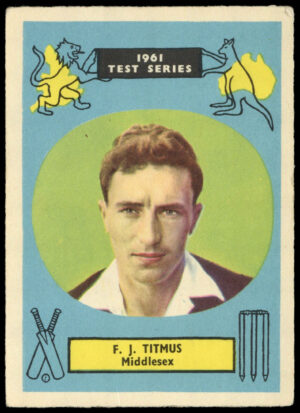 A&BC - 'Cricketers 1961 (90 x 64)' (1961) - #12 - Fred Titmus (Middlesex)