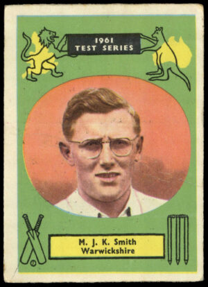 A&BC - 'Cricketers 1961 (90 x 64)' (1961) - #24 - M.J.K. Smith (Worcs)
