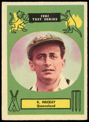 A&BC - 'Cricketers 1961 (90 x 64)' (1961) - #47 - Ken Mackay (Queensland)