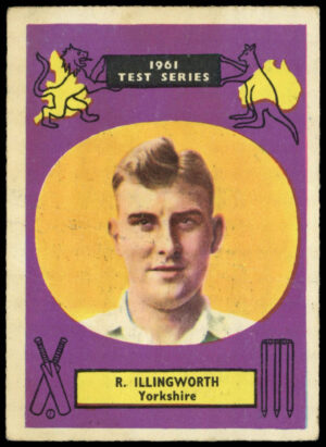 A&BC - 'Cricketers 1961 (90 x 64)' (1961) - #6 - Ray Illingworth (Yorks)