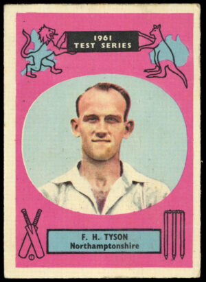 A&BC - 'Cricketers 1961 (90 x 64)' (1961) - #7 - Frank Tyson (Northants)