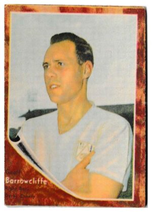 A&BC - 'Footballers (1963/64 - English Series 1)' - Card #10 - Geoff Barrowcliffe (Derby County)