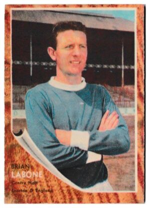 A&BC - 'Footballers (1963/64 - English Series 2)' - Card #102 - Brian Labone (Everton)