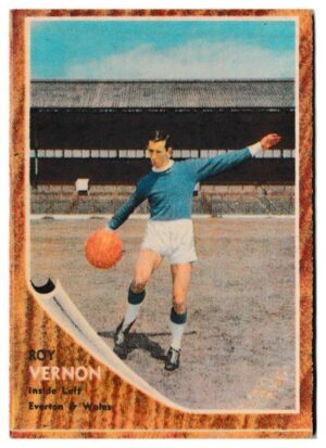 A&BC - 'Footballers (1963/64 - English Series 2)' - Card #104 - Ray Vernon (Everton)
