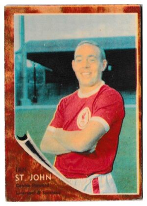 A&BC - 'Footballers (1963/64 - English Series 2)' - Card #109 - Ian St. John (Liverpool)