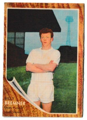 A&BC - 'Footballers (1963/64 - English Series 1)' - Card #12 - Billy Bremner (Leeds Utd)