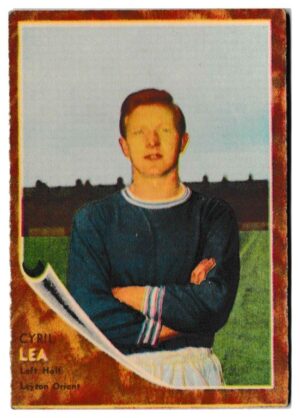 A&BC - 'Footballers (1963/64 - English Series 1)' - Card #14 - Cyril Lea (Leyton Orient)
