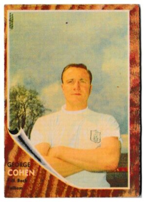 A&BC - 'Footballers (1963/64 - English Series 1)' - Card #25 - George Cohen (Fulham)