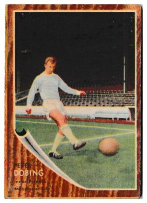 A&BC - 'Footballers (1963/64 - English Series 1)' - Card #26 - Peter Dobing (Man City)