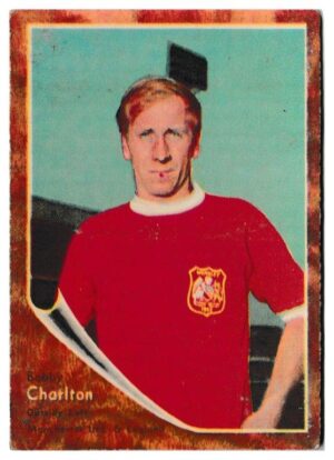 A&BC - 'Footballers (1963/64 - English Series 1)' - Card #27 - Bobby Charlton (Man Utd)