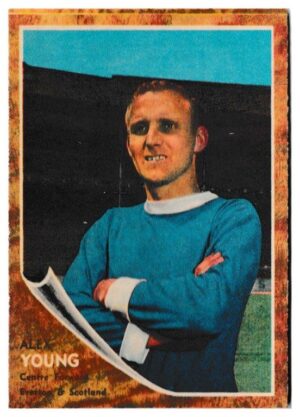 A&BC - 'Footballers (1963/64 - English Series 1)' - Card #35 - Alex Young (Everton)