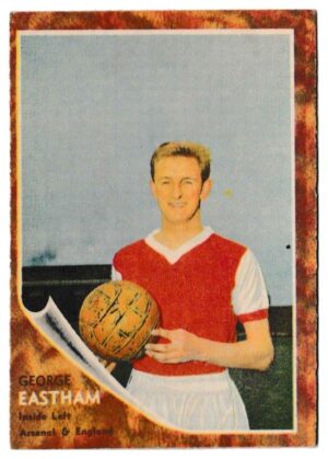 A&BC - 'Footballers (1963/64 - English Series 1)' - Card #36 - George Eastham (Arsenal)