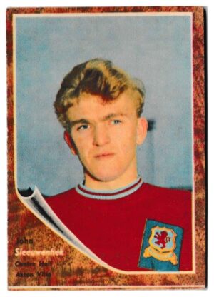 A&BC - 'Footballers (1963/64 - English Series 1)' - Card #37 - John Sleewenhoek (Aston Villa)