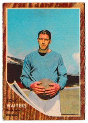 A&BC - 'Footballers (1963/64 - English Series 1)' - Card #40 - Tony Waiters (Blackpool)