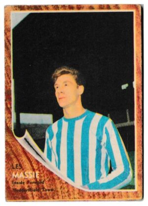 A&BC - 'Footballers (1963/64 - English Series 1)' - Card #45 - Les Massie (Huddersfield)