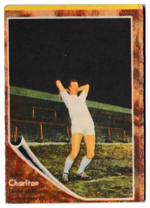 A&BC - 'Footballers (1963/64 - English Series 1)' - Card #46 - Jack Charlton (Leeds Utd)