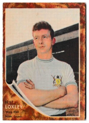 A&BC - 'Footballers (1963/64 - English Series 1)' - Card #50 - Herbert Loxley (Notts County)