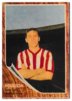 A&BC - 'Footballers (1963/64 - English Series 1)' - Card #52 - Billy Hodgson (Sheffield Utd)