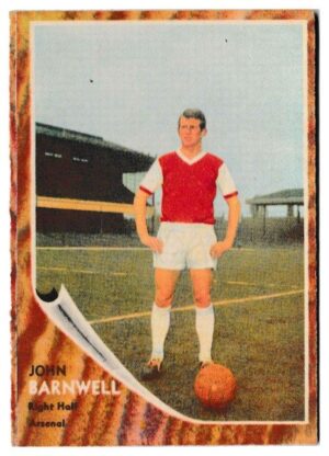 A&BC - 'Footballers (1963/64 - English Series 2)' - Card #60 - John Barnwell (Arsenal)