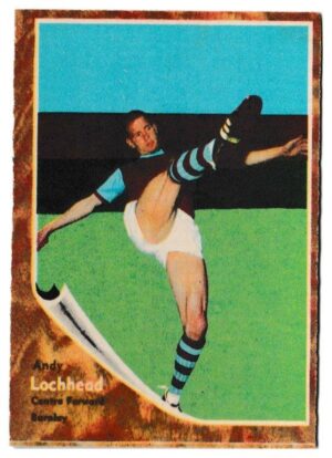 A&BC - 'Footballers (1963/64 - English Series 2)' - Card #67 - Andy Lockhead (Burnley)
