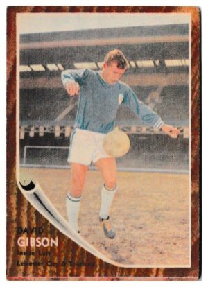 A&BC - 'Footballers (1963/64 - English Series 2)' - Card #73 - Dave Gibson (Leicester City)