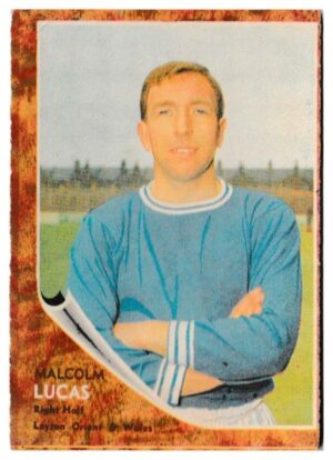 A&BC - 'Footballers (1963/64 - English Series 2)' - Card #74 - Mal Lucas (Leyton Orient)