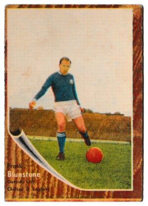 A&BC - 'Footballers (1963/64 - English Series 1)' - Card #8 - Frank Blunstone (Chelsea)