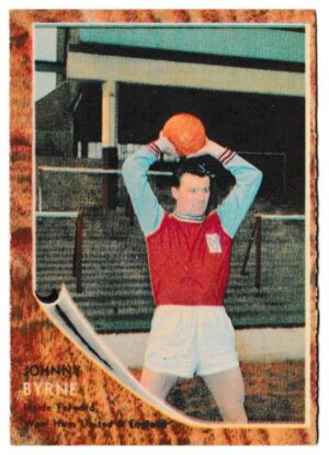 A&BC - 'Footballers (1963/64 - English Series 2)' - Card #83 - Johnny Byrne (West Ham)