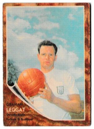 A&BC - 'Footballers (1963/64 - English Series 2)' - Card #85 - Graham Leggatt (Fulham)