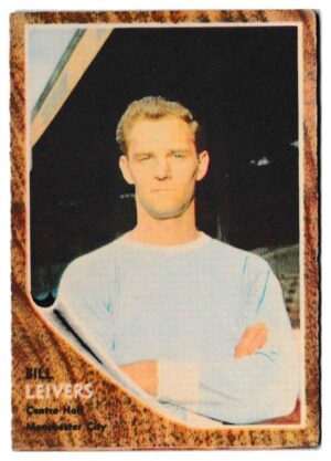 A&BC - 'Footballers (1963/64 - English Series 2)' - Card #86 - Bill Leivers (Man City)
