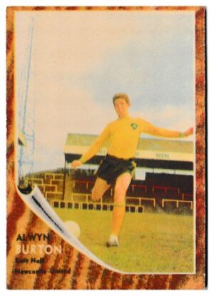 A&BC - 'Footballers (1963/64 - English Series 2)' - Card #89 - Alwayn Burton (Newcastle)