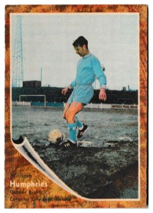 A&BC - 'Footballers (1963/64 - English Series 1)' - Card #9 - William Humphries (Coventry City)