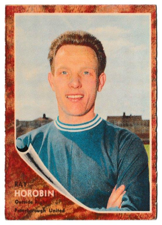 A&BC - 'Footballers (1963/64 - English Series 2)' - Card #91 - Roy Horobin (Peterborough Utd) A&BC - 'Footballers (1963/64 - English Series 2)' - Card #91 - Roy Horobin (Peterborough Utd)