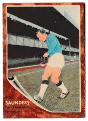 A&BC - 'Footballers (1963/64 - English Series 2)' - Card #92 - Ron Saunders (Portsmouth)