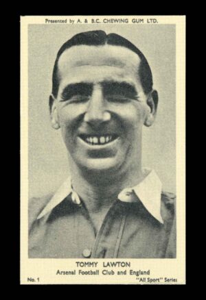 A&BC - 'All Sport Series' (1954) #2 Tommy Lawton (Arsenal)