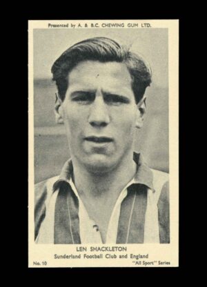 A&BC - 'All Sport Series' (1954) #11 Len Shackleton (Sunderland)