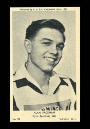 A&BC - 'All Sport Series' (1954) #103 Alan Packman (Speedway)