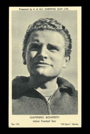 A&BC - 'All Sport Series' (1954) #111 Giampiero Boniperti (Italian Football Star)