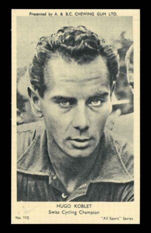 A&BC - 'All Sport Series' (1954) #116 Hugo Koblet (Swiss Cycling)