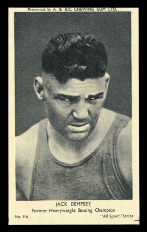 A&BC - 'All Sport Series' (1954) #117 Jack Dempsey (Boxing)