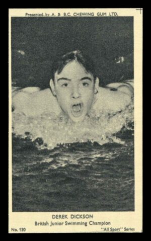 A&BC - 'All Sport Series' (1954) # Derek Dickson (Swimming)