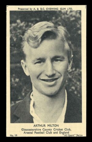 A&BC - 'All Sport Series' (1954) #20 Arthur Milton (Glos & Arsenal)