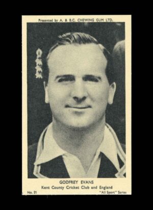 A&BC - 'All Sport Series' (1954) #22 Godfrey Evans (Kent)