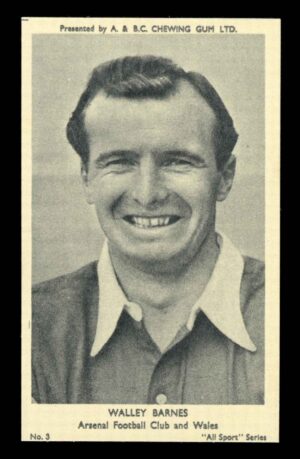 A&BC - 'All Sport Series' (1954) #4 Walley Barnes (Arsenal)
