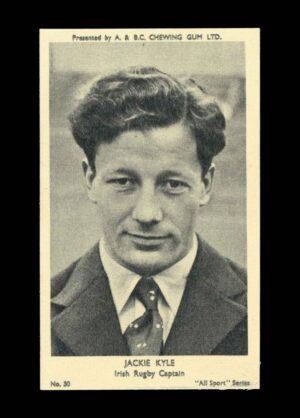 A&BC - 'All Sport Series' (1954) #31 Jackie Kyle (Ireland Rugby)